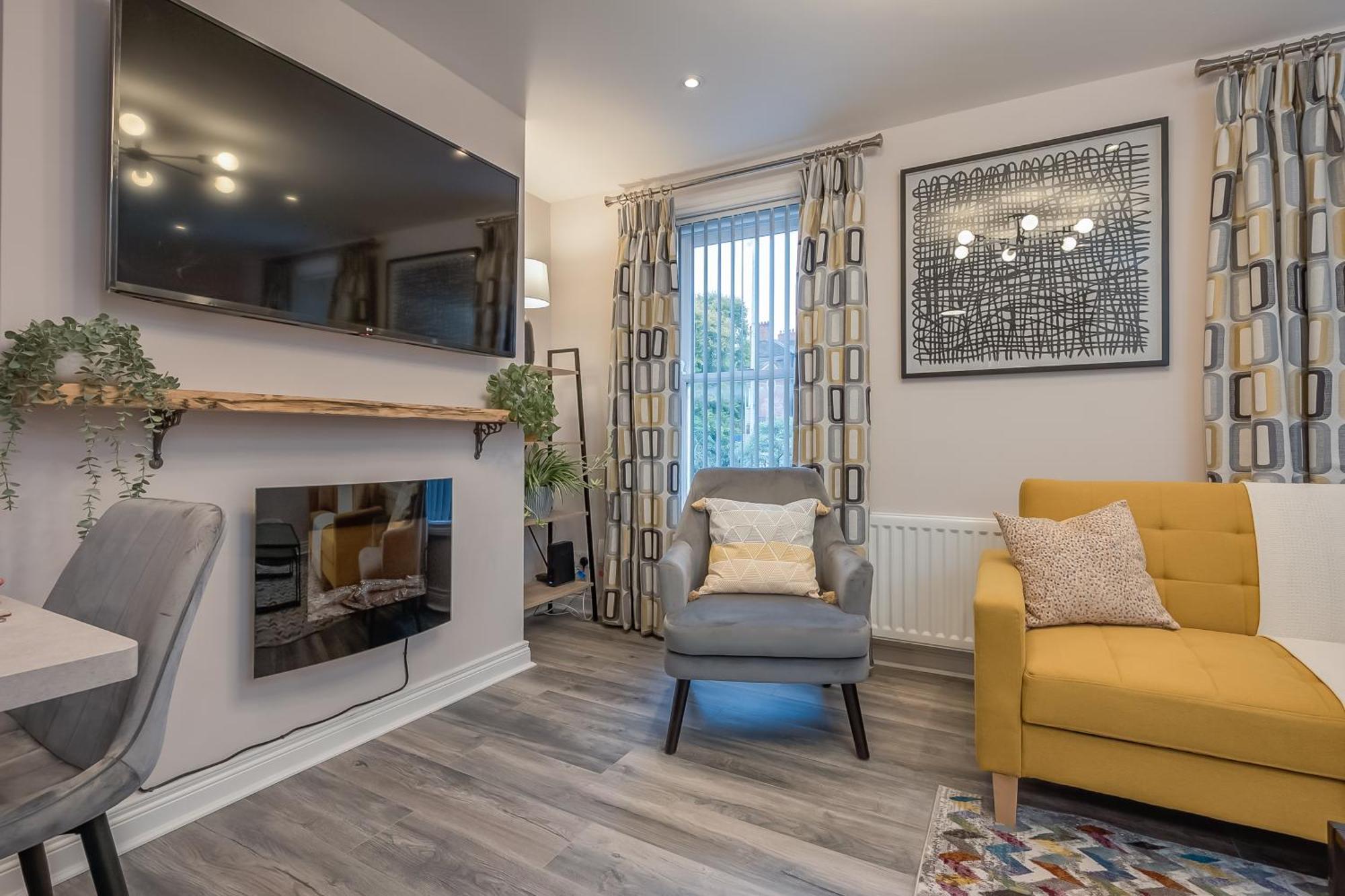 Staybynumbers - Centre - 3 Bed, 3 Bathroom & Parking Holiday home